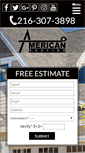 Mobile Screenshot of americanroofing.com